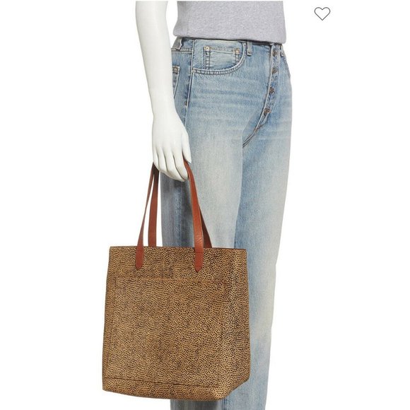 NWT Madewell Calfhair Tote - Picture 3 of 11
